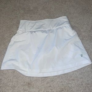 Prince white tennis skirt. Perfect condition size XS